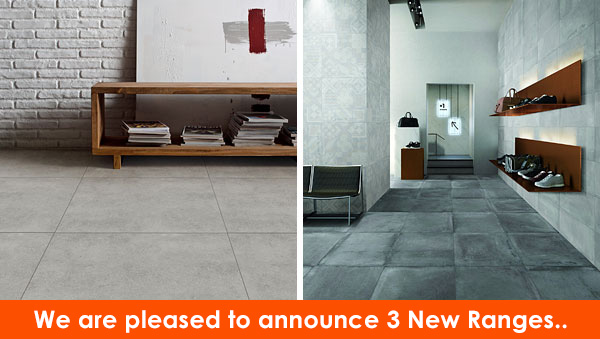 We are pleased to announce 3 New Ranges