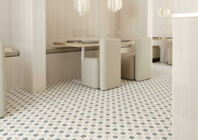 Texiture Dove Texiture Pattern Mix Dove with Tesserae Suit Marino WOW Tiles By Tile & Wood Flooring